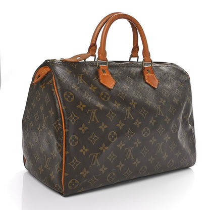 Louis Vuitton Monogram Speedy 35 2 of 14
