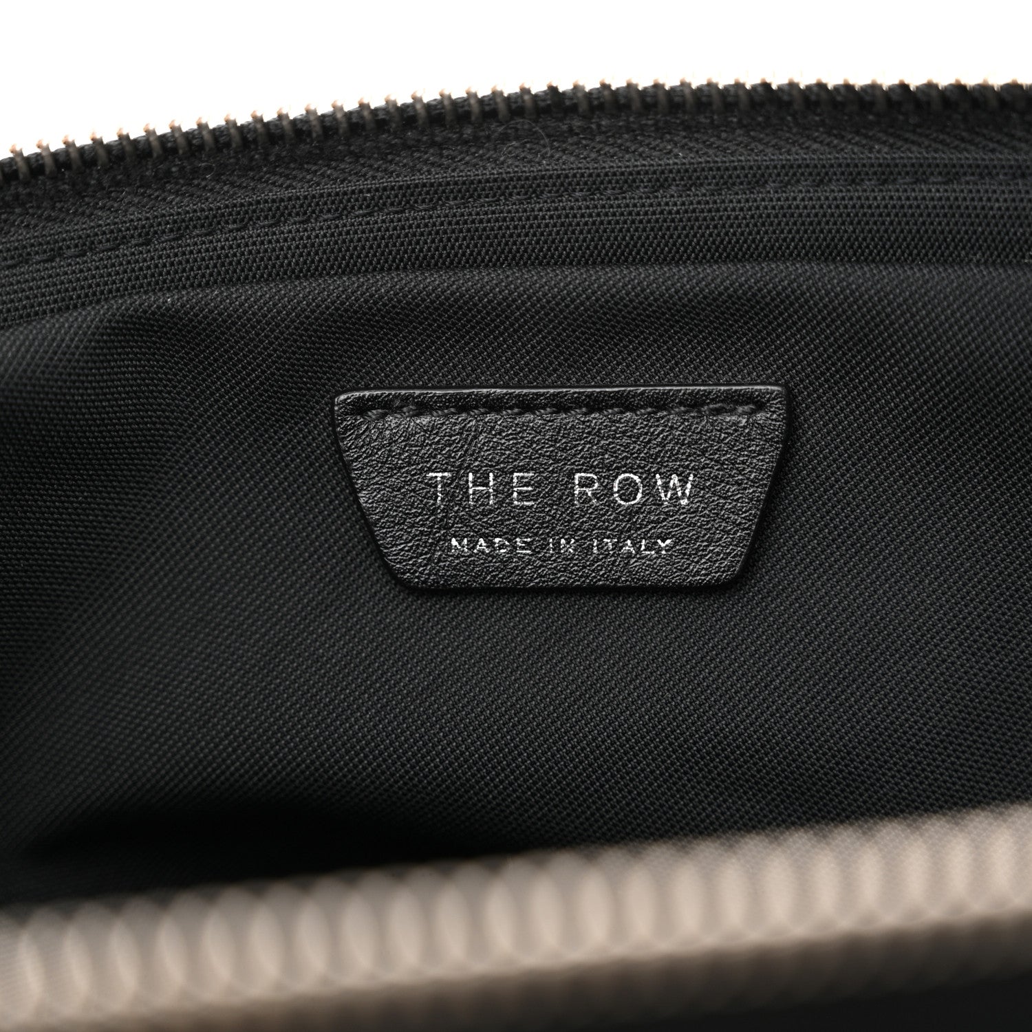 The Row Nylon Slouchy Banana Two Bag Black 6 of 10