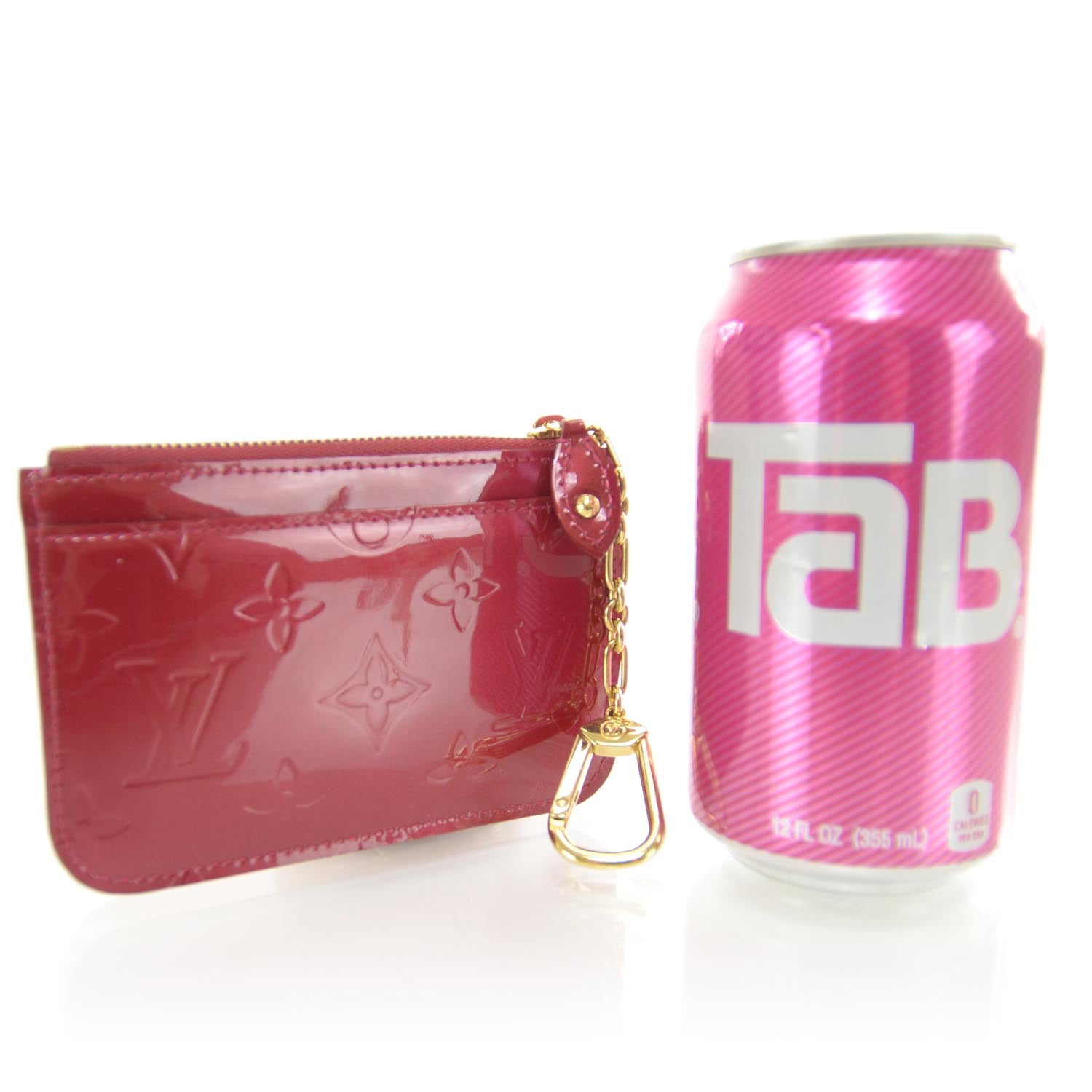 Louis Vuitton Vernis Key Pouch Pomme D'Amour 2 of 7