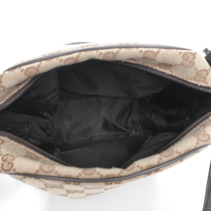 Gucci Monogram GG Flight Small Crossbody Bag Brown 5 of 7