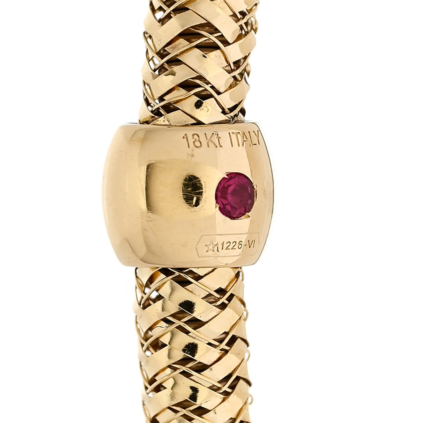 18K Yellow Gold Primavera Flex Bangle Bracelet
