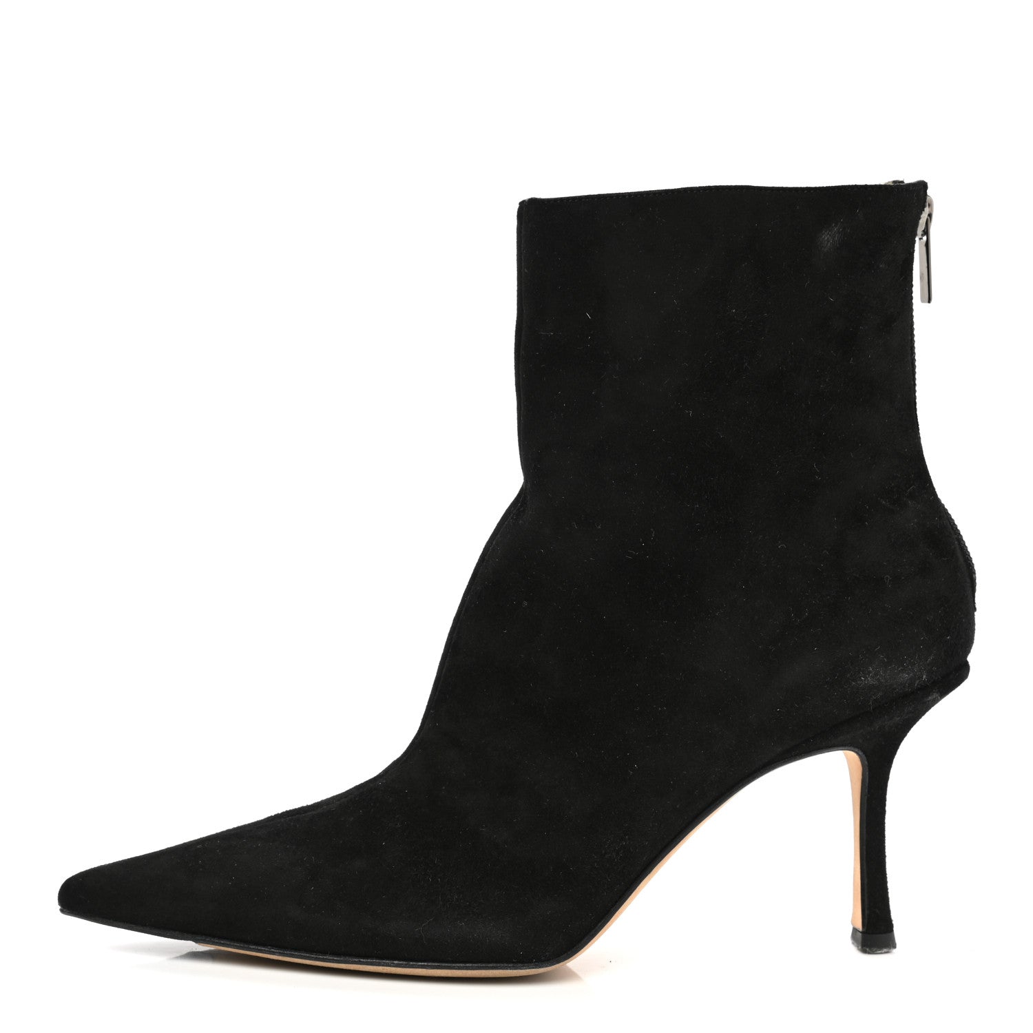 Jimmy Choo Suede Ankle Boots 39 Black 1 of 9