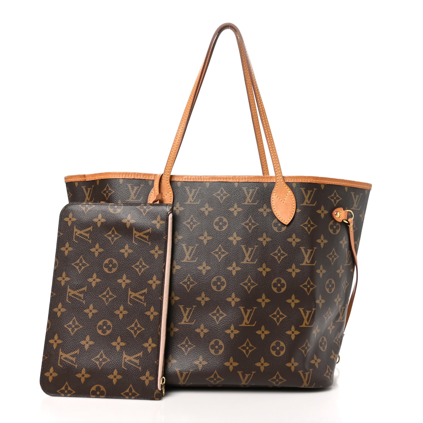 Monogram Neo Neverfull MM Rose Ballerine