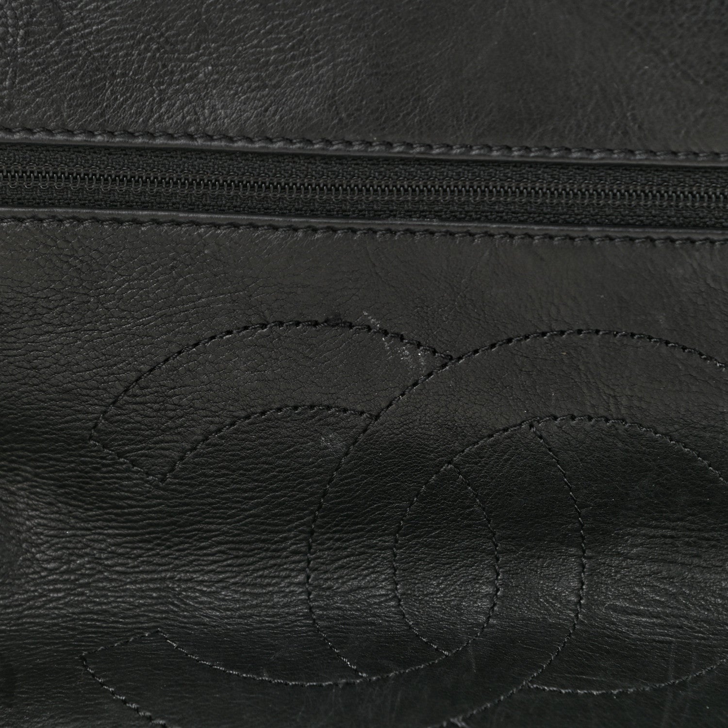 Chanel Calfskin Embossed Large Lucky Symbols Flap Black 10 of 10