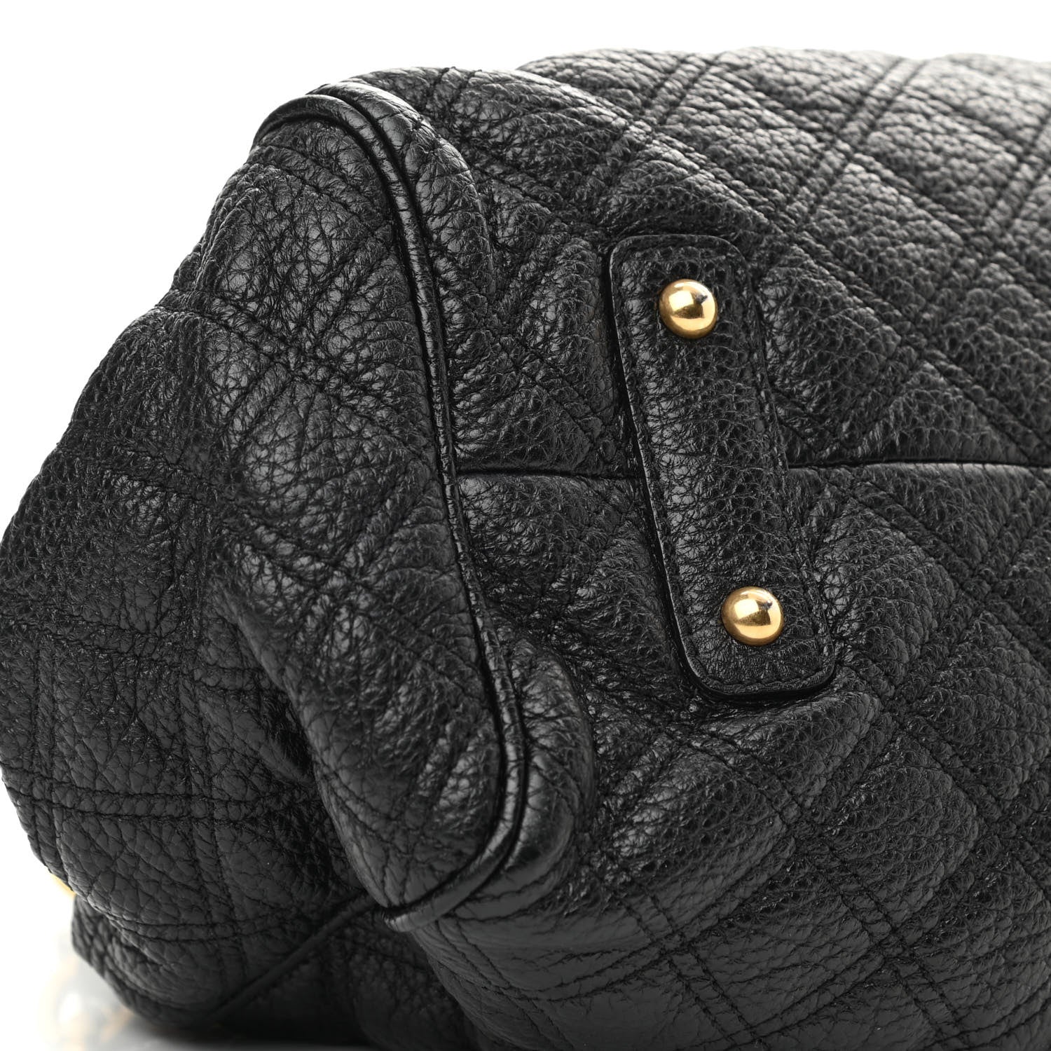 Marc Jacobs Calfskin Quilted Stam Black 8 of 9