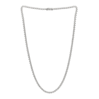 Parker & West by FASHIONPHILE 14K White Gold Diamond 4.96ctw Tennis Necklace 3 of 6