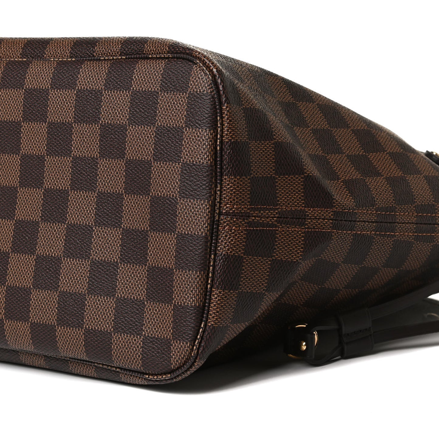 Damier Ebene Neo Neverfull MM Rose Ballerine