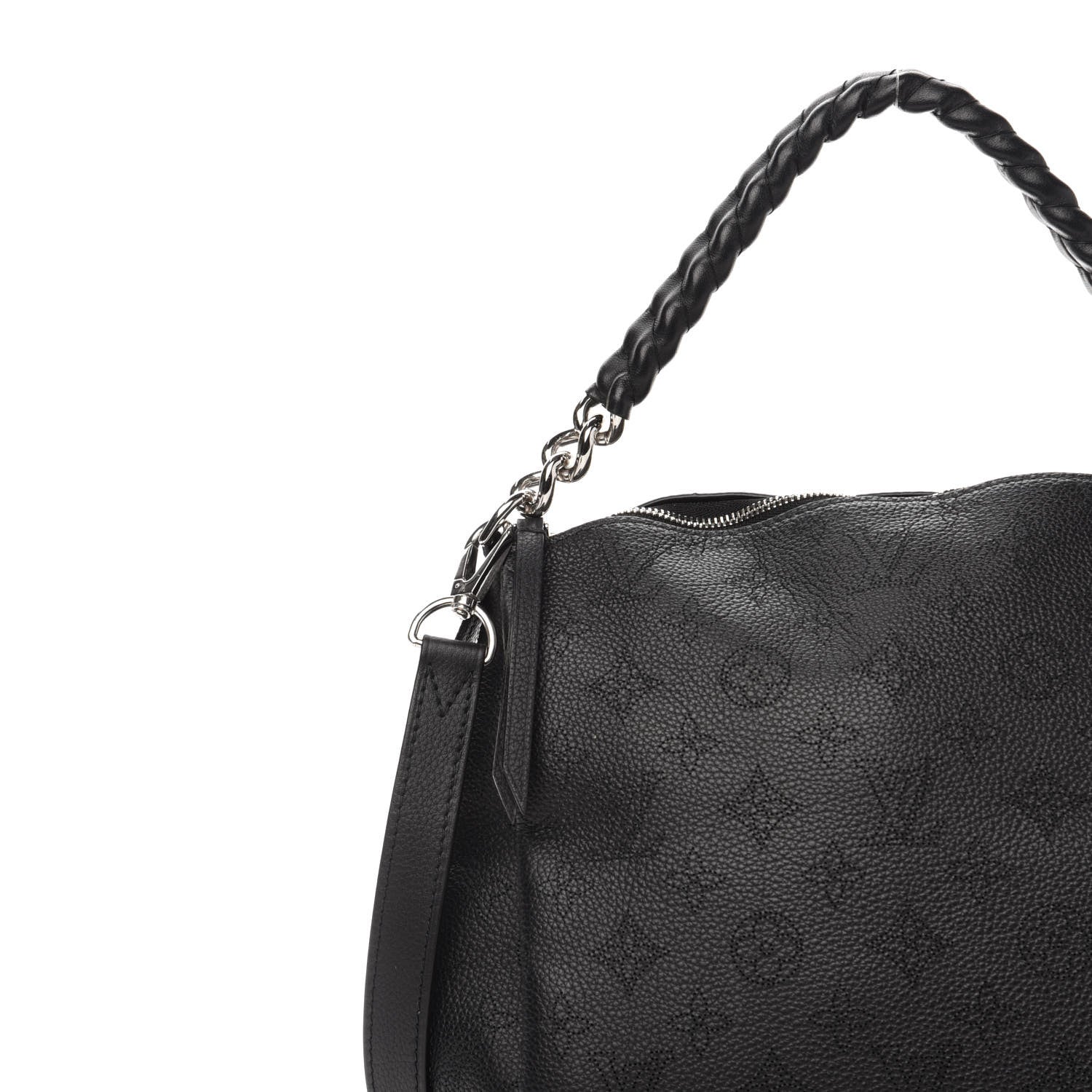 Louis Vuitton Mahina Babylone Chain BB Black 10 of 10
