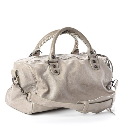 Balenciaga Agneau Classic Hardware Twiggy White 3 of 10