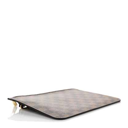 Louis Vuitton Damier Ebene Neverfull MM GM Pochette 4 of 9