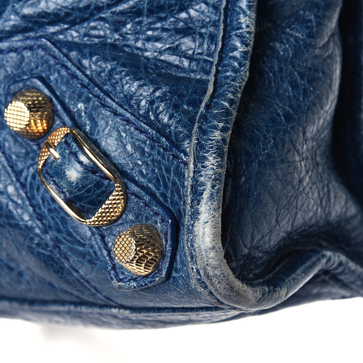 Agneau Giant 12 Gold Hardware Mini City Bleu Mineral