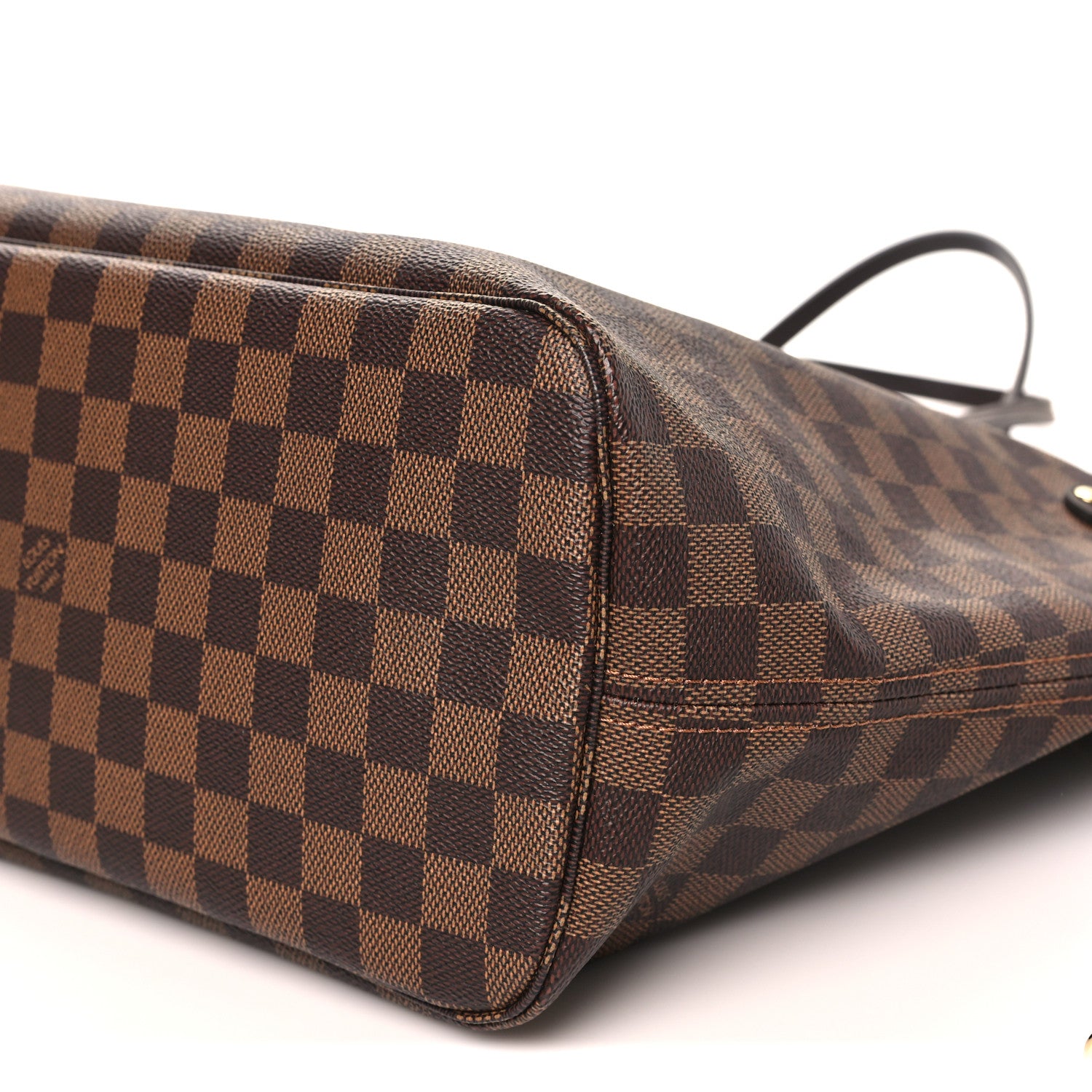 Louis Vuitton Damier Ebene Neo Neverfull MM Rose Ballerine 10 of 12
