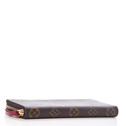 Louis Vuitton Monogram Clemence Wallet Fuchsia 4 of 8