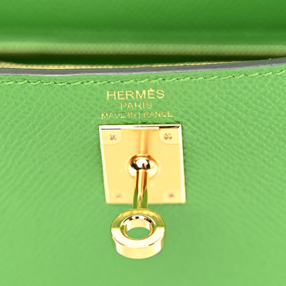 Hermes Epsom Kelly Sellier 25 Vert Yucca 6 of 12