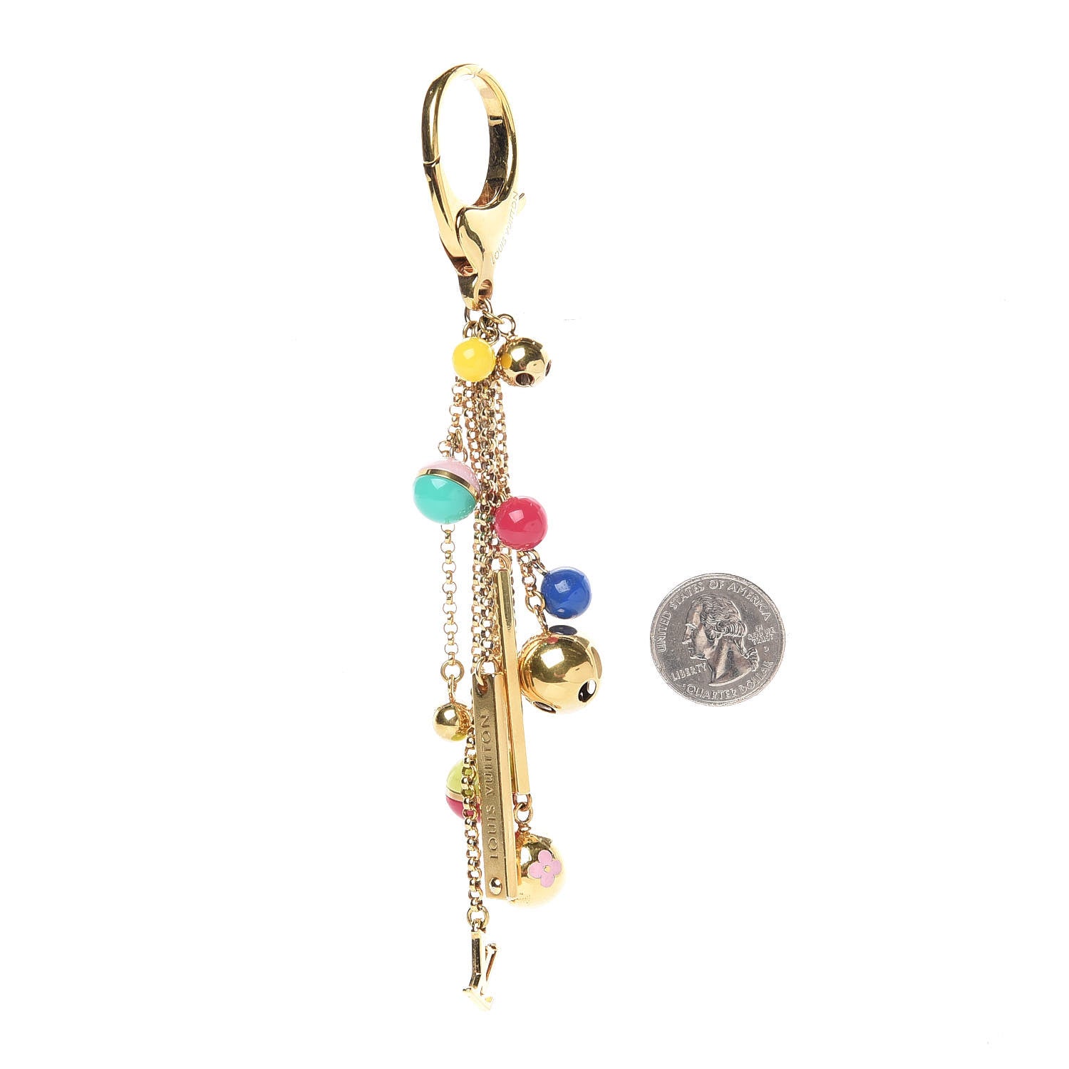 Louis Vuitton Grelots Bag Charm Key Ring 2 of 3