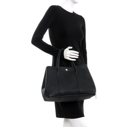 Hermes Negonda Garden Party Tote 36 MM Black 2 of 8