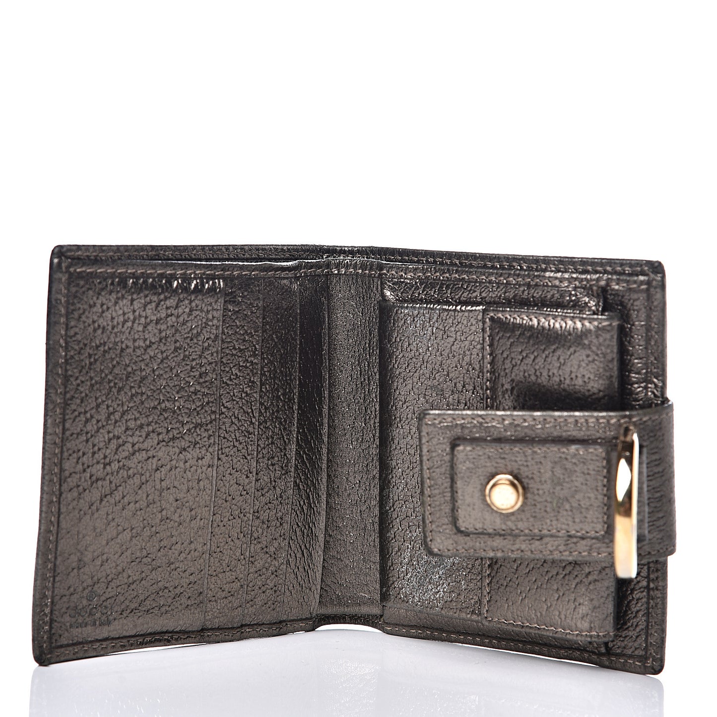 Monogram Abbey Compact Wallet Dark Brown