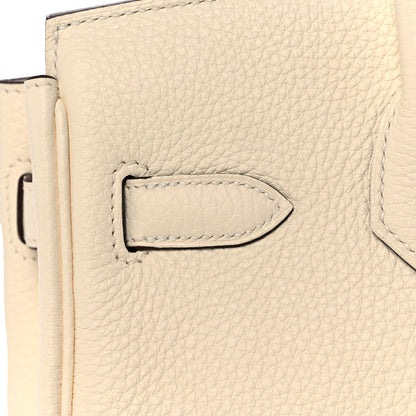 Hermes Taurillon Clemence Birkin 30 Nata 13 of 35