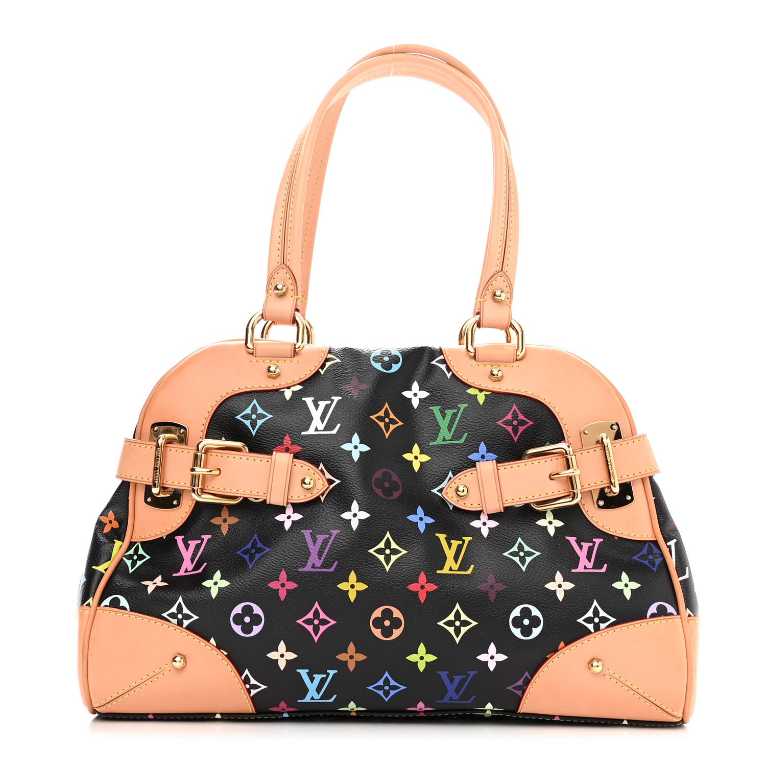 Louis Vuitton Monogram Multicolor Claudia Black 1 of 9