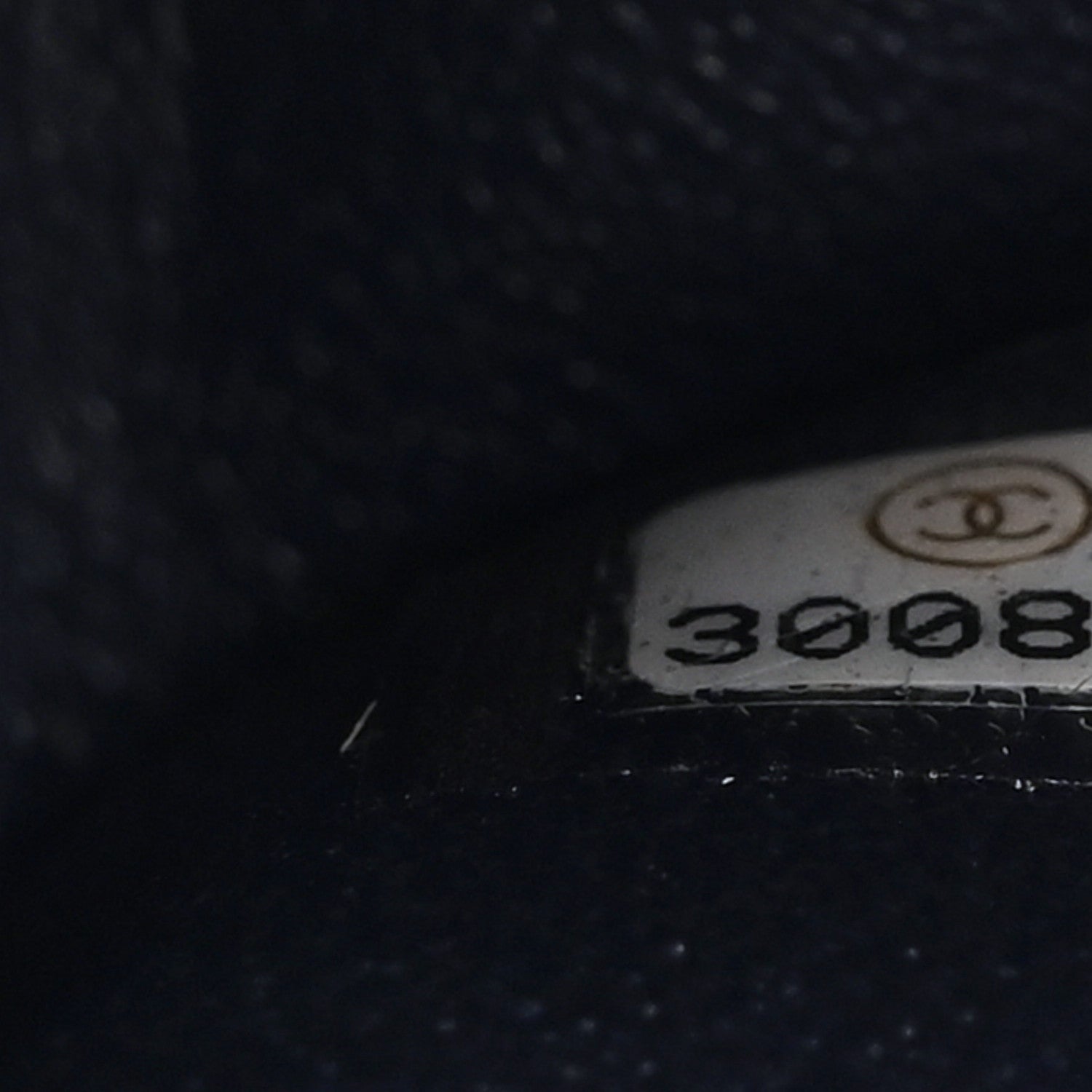 Chanel Caviar Quilted Medium Double Flap Dark Blue 7 of 10