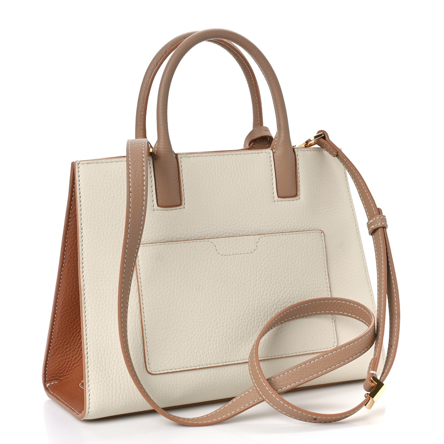 Calfskin Mini Frances Tote Camel