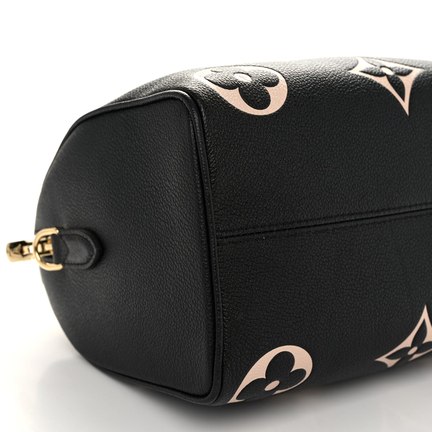 Empreinte Monogram Giant Speedy Bandouliere 25 Black Beige