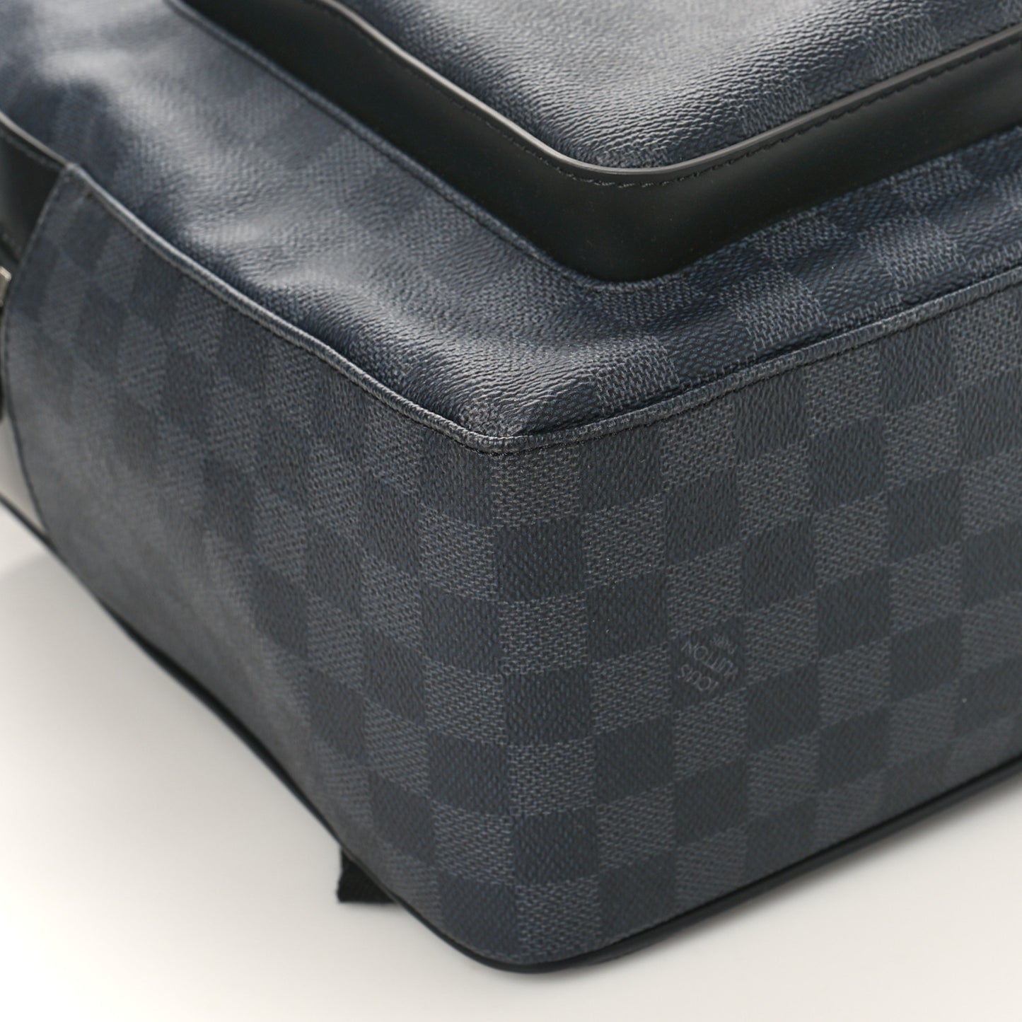 Damier Graphite Logo Josh Backpack Grey