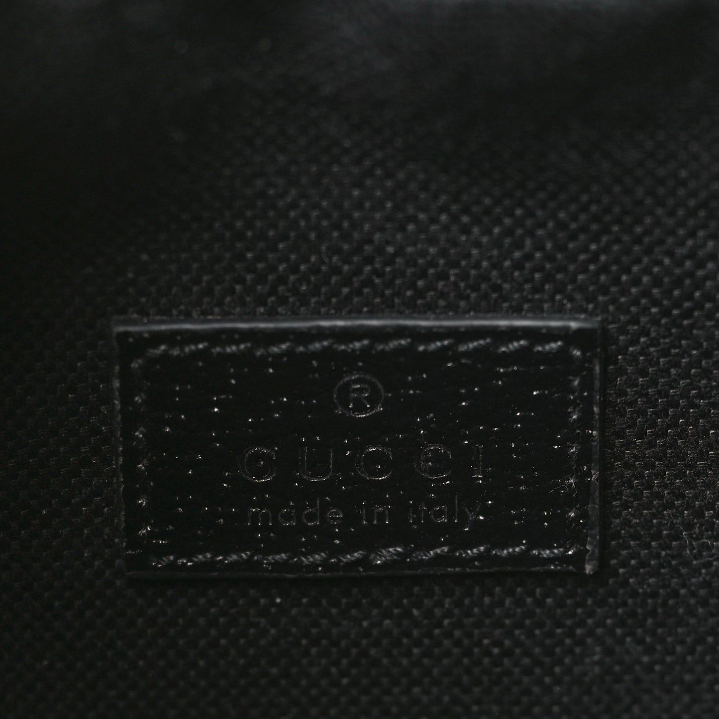Monogram Jumbo GG Textured Dollar Calfskin Web Mini Crossbody Bag Black