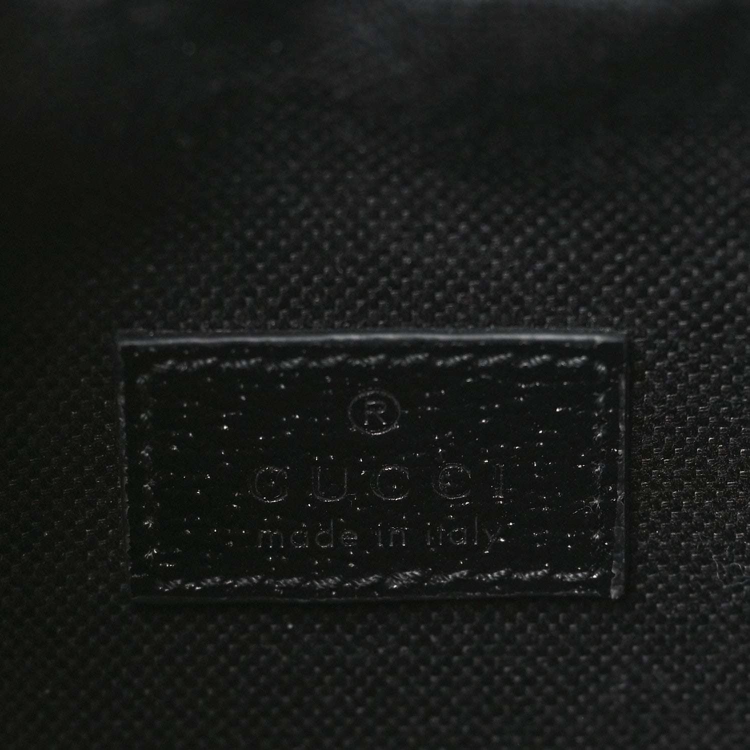 Gucci Monogram Jumbo GG Textured Dollar Calfskin Web Mini Crossbody Bag Black 6 of 9