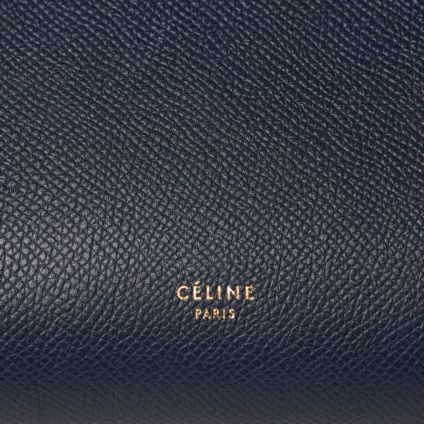 Baby Grained Calfskin Micro Belt Bag Steel Blue
