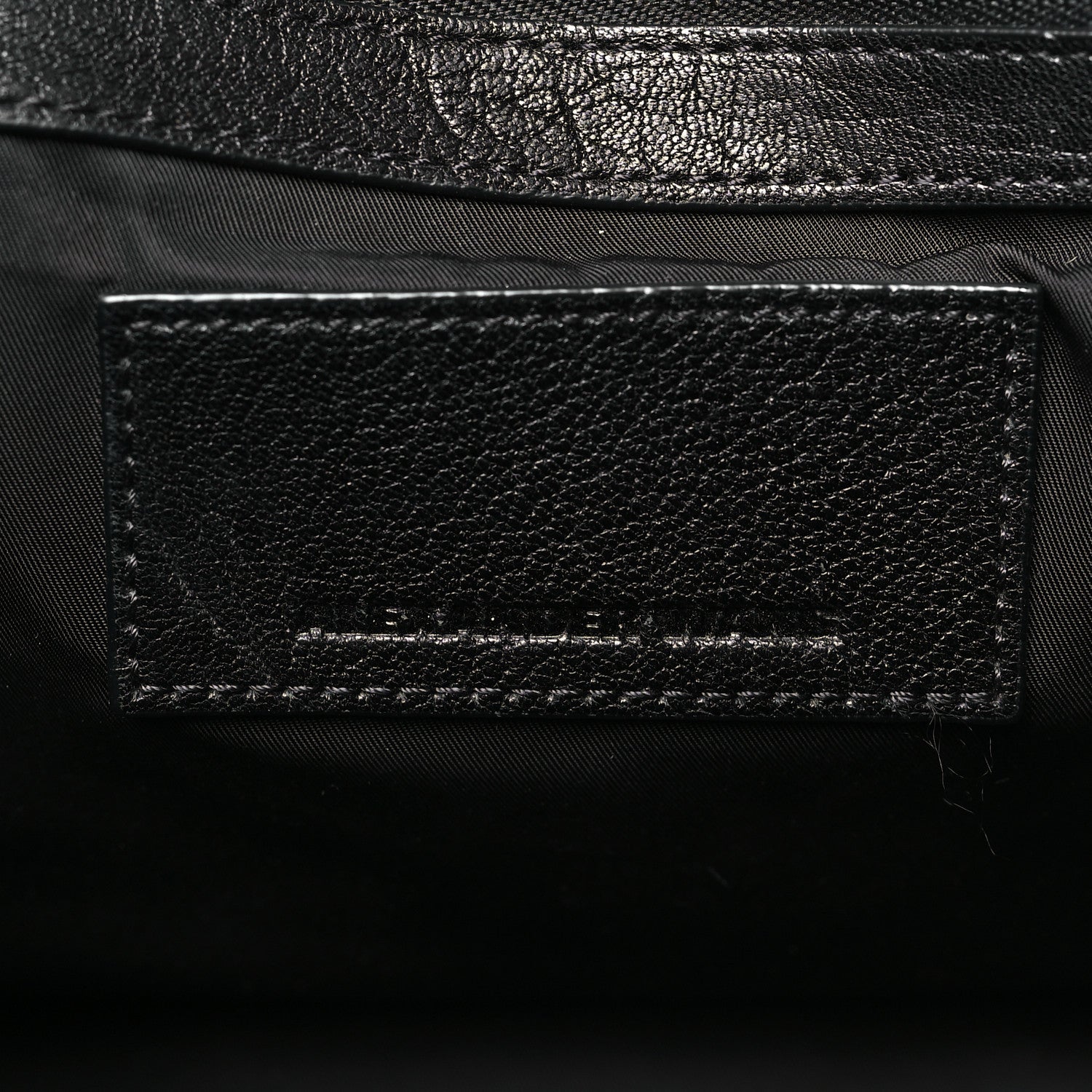 Alexander Wang Pebbled Lambskin Rockie Black Pale Gold Hardware 6 of 10