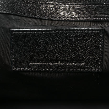 Alexander Wang Pebbled Lambskin Rockie Black Pale Gold Hardware 6 of 10