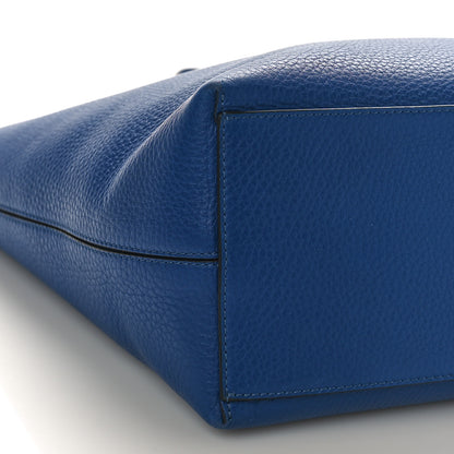 Valentino Garavani Grained Calfskin Rockstud Shoulder Tote Baltique 7 of 8