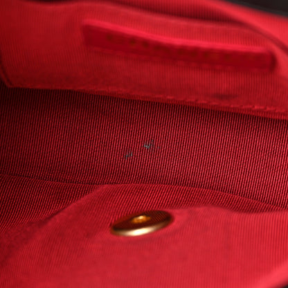 Chanel Lambskin Quilted Small Circular Handle Bag Black 11 of 18