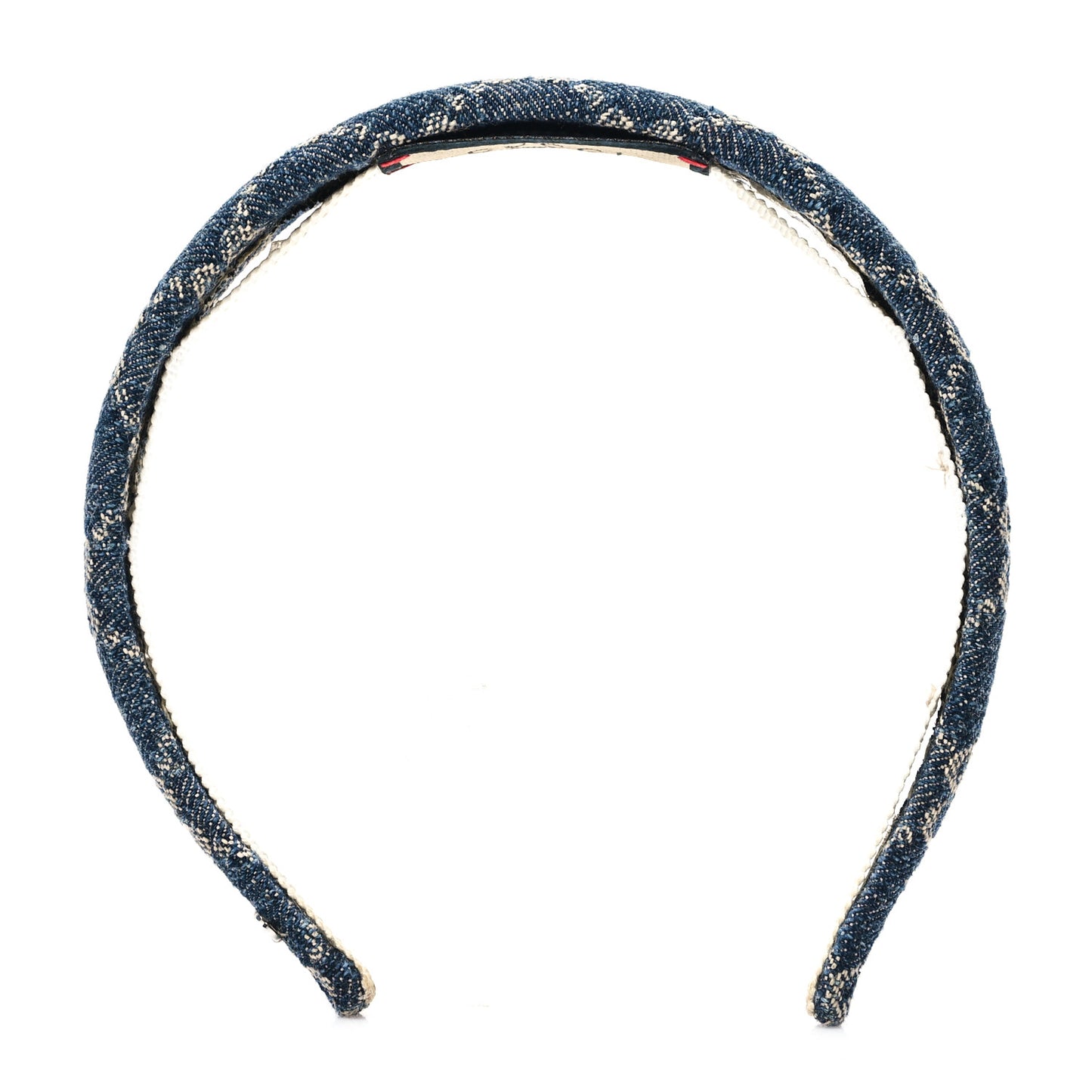 Denim Monogram Headband