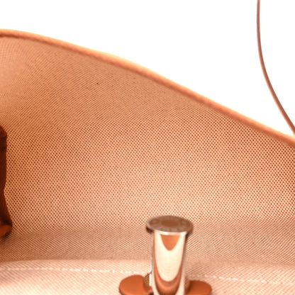Hermes Military Toile Vache Hunter Herbag Zip Retourne 20 Ecru Beige Fauve 5 of 10
