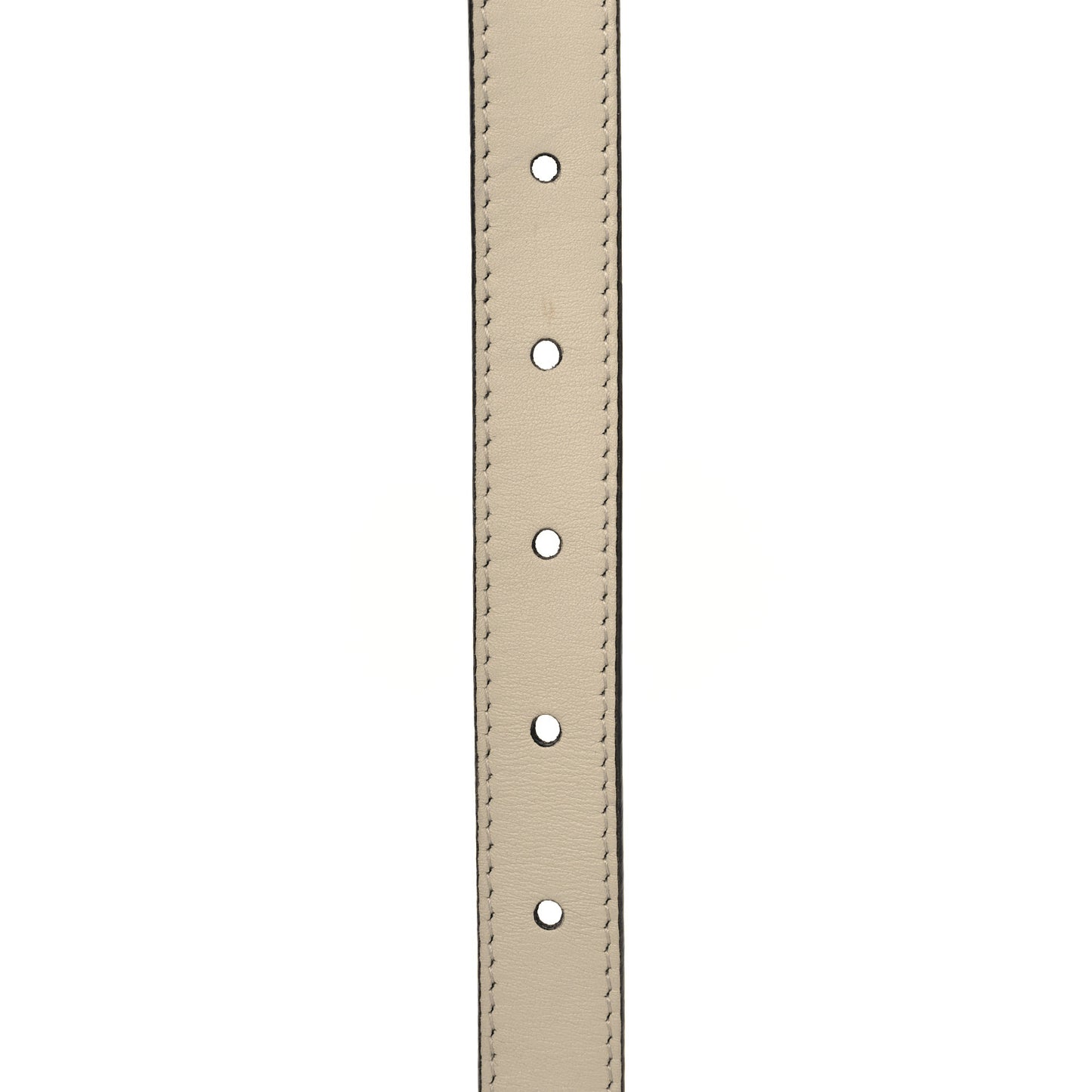 Calfskin Double G 20mm Belt 95 38 Mystic White