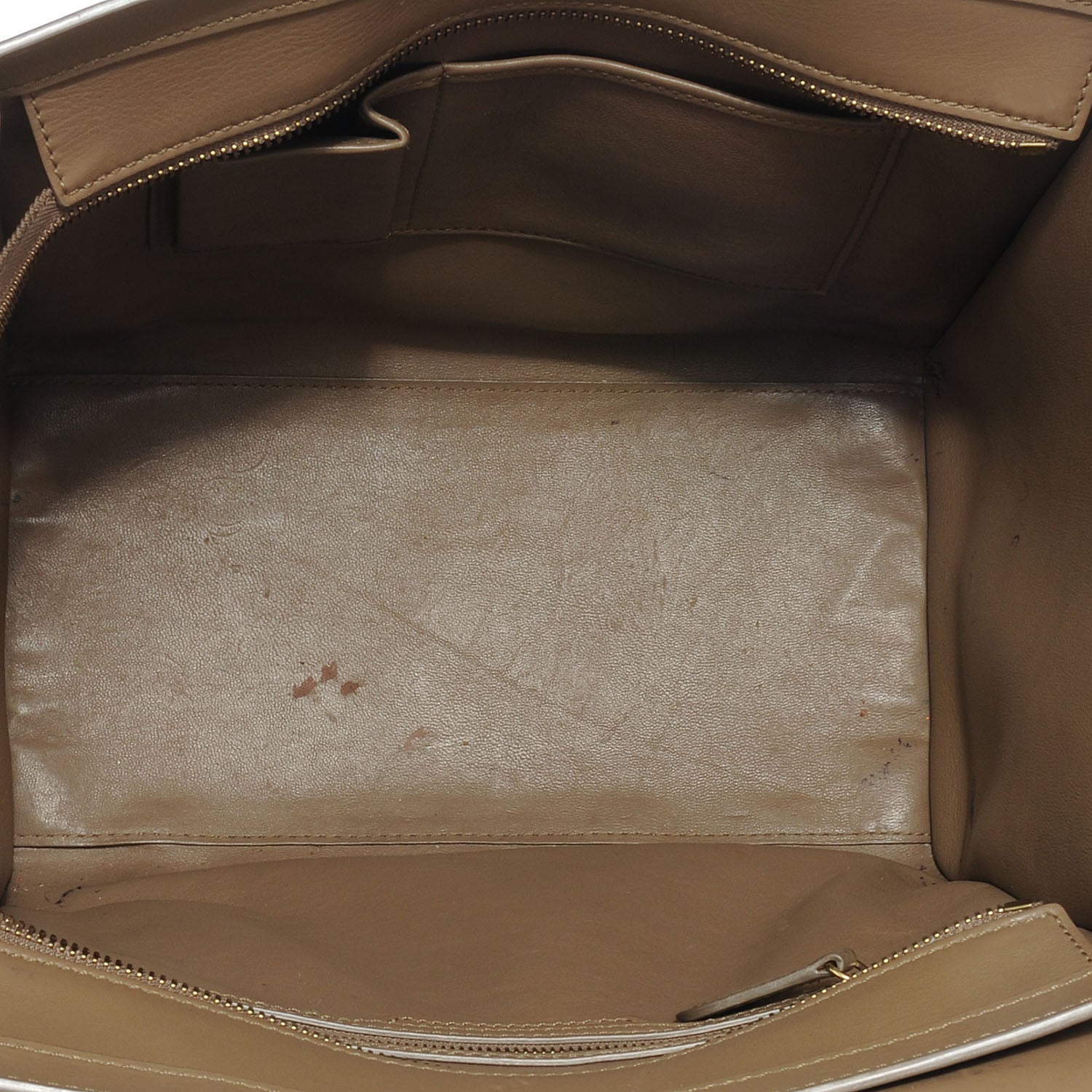 Celine Smooth Calfskin Mini Luggage Camel 8 of 8