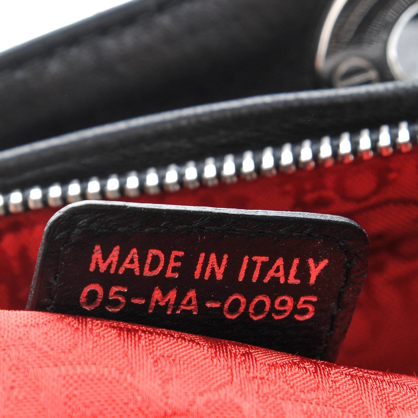 Lambskin Cannage Large Lady Dior Black