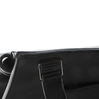 Celine Supple Calfskin Medium Edge Shoulder Bag Black 9 of 9