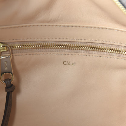 Chloe Lambskin Large Madeleine Duffel Smoke 8 of 11
