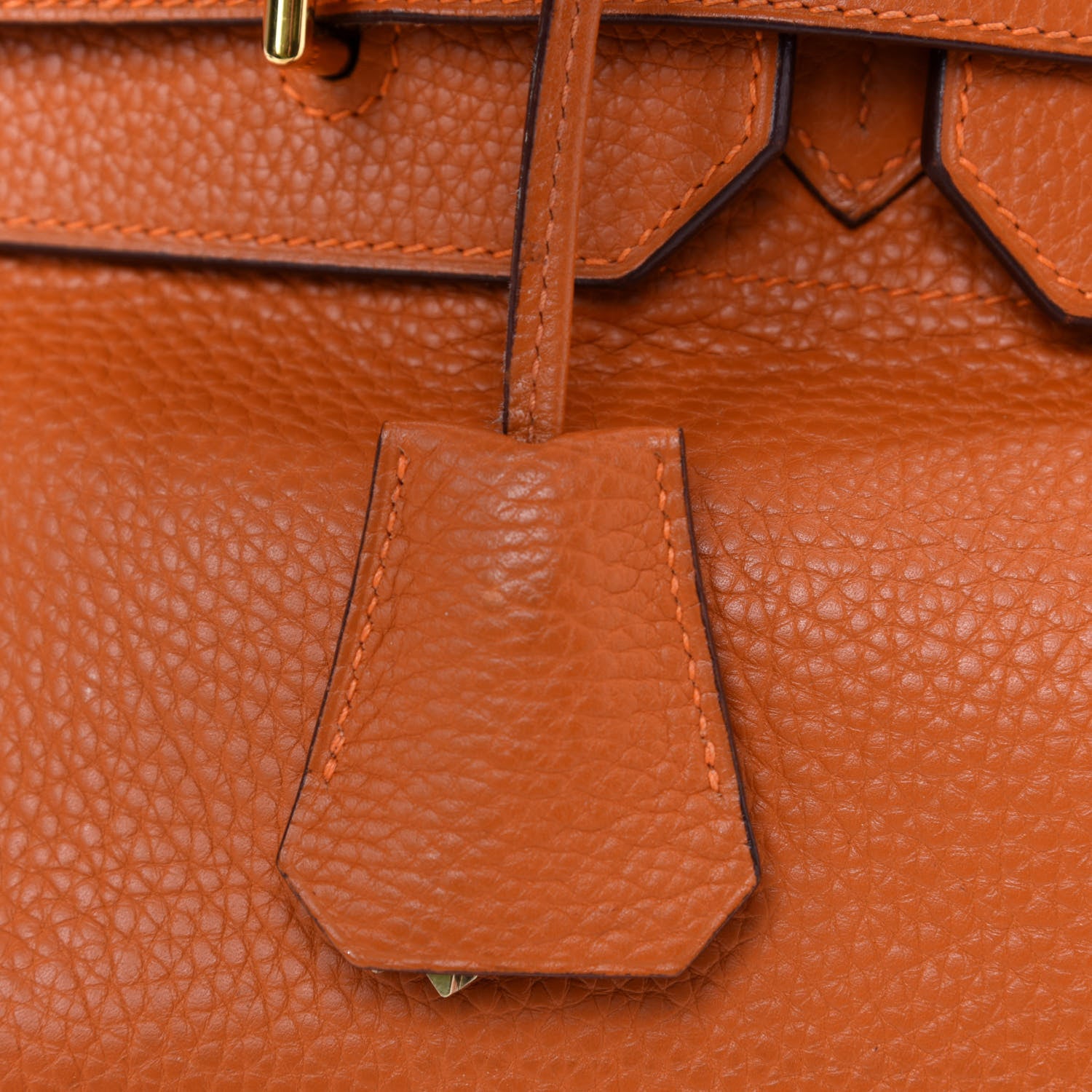 Hermes Taurillon Clemence JPG Birkin 42 Orange 28 of 38