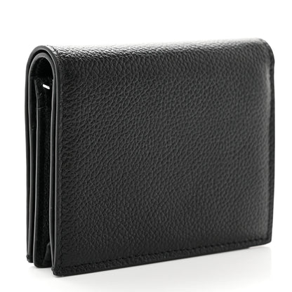 Balenciaga Calfskin Logo Wallet Black 3 of 8