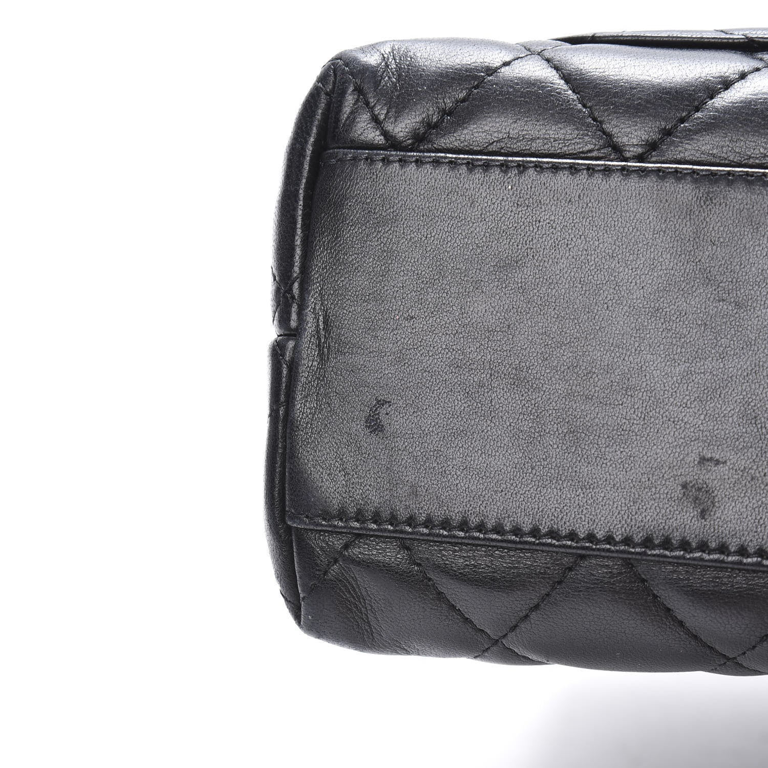 Chanel Lambskin Quilted Medium Kelly Flap Bag Black 16 of 16
