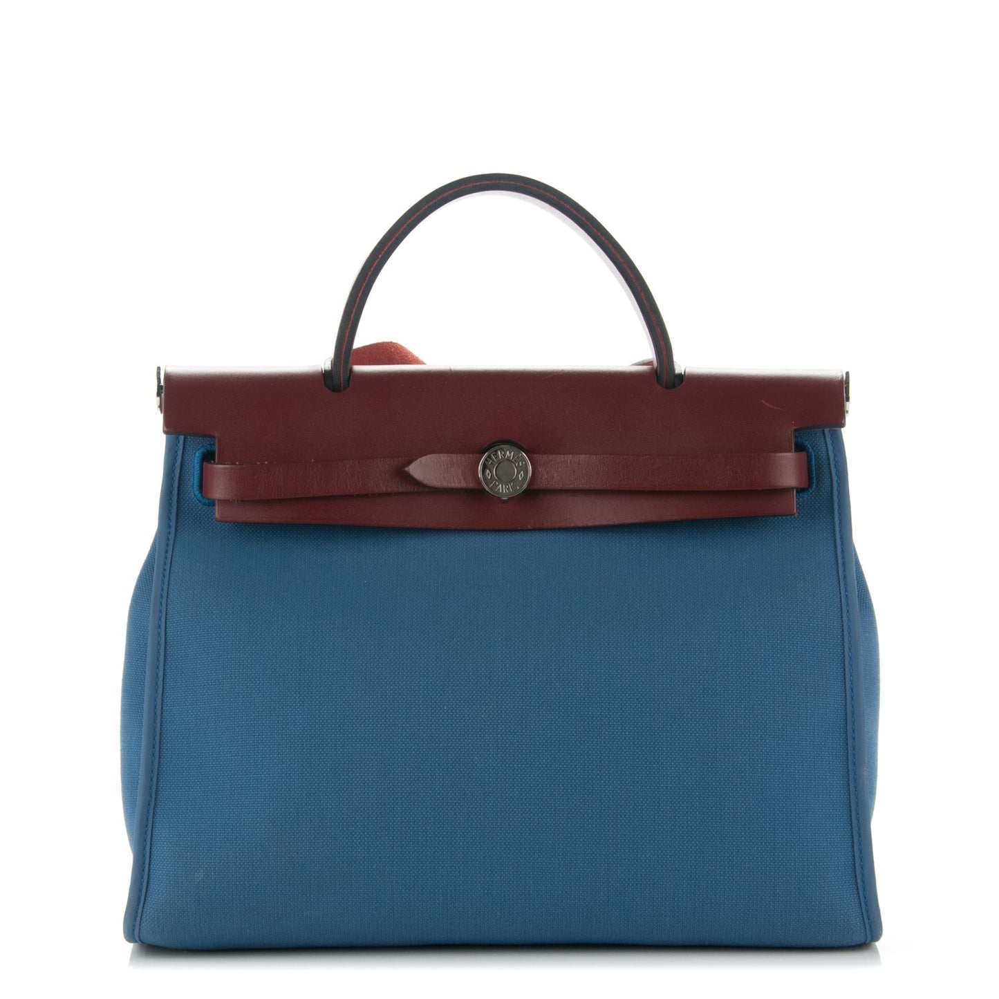 Military Toile Vache Hunter Herbag Zip PM 31 Bleu Agate Rouge H