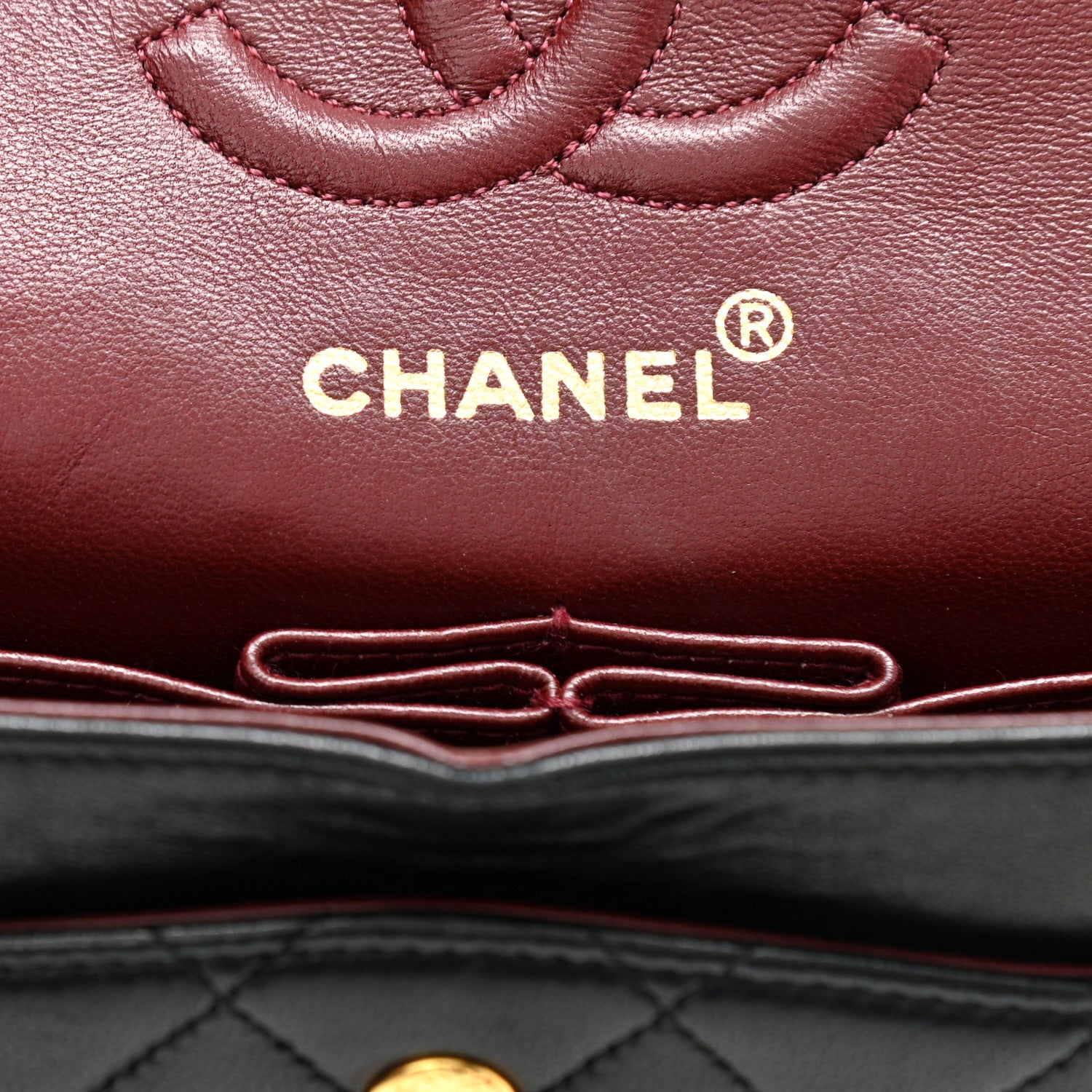 Chanel Lambskin Quilted Small Double Flap Black 6 of 13