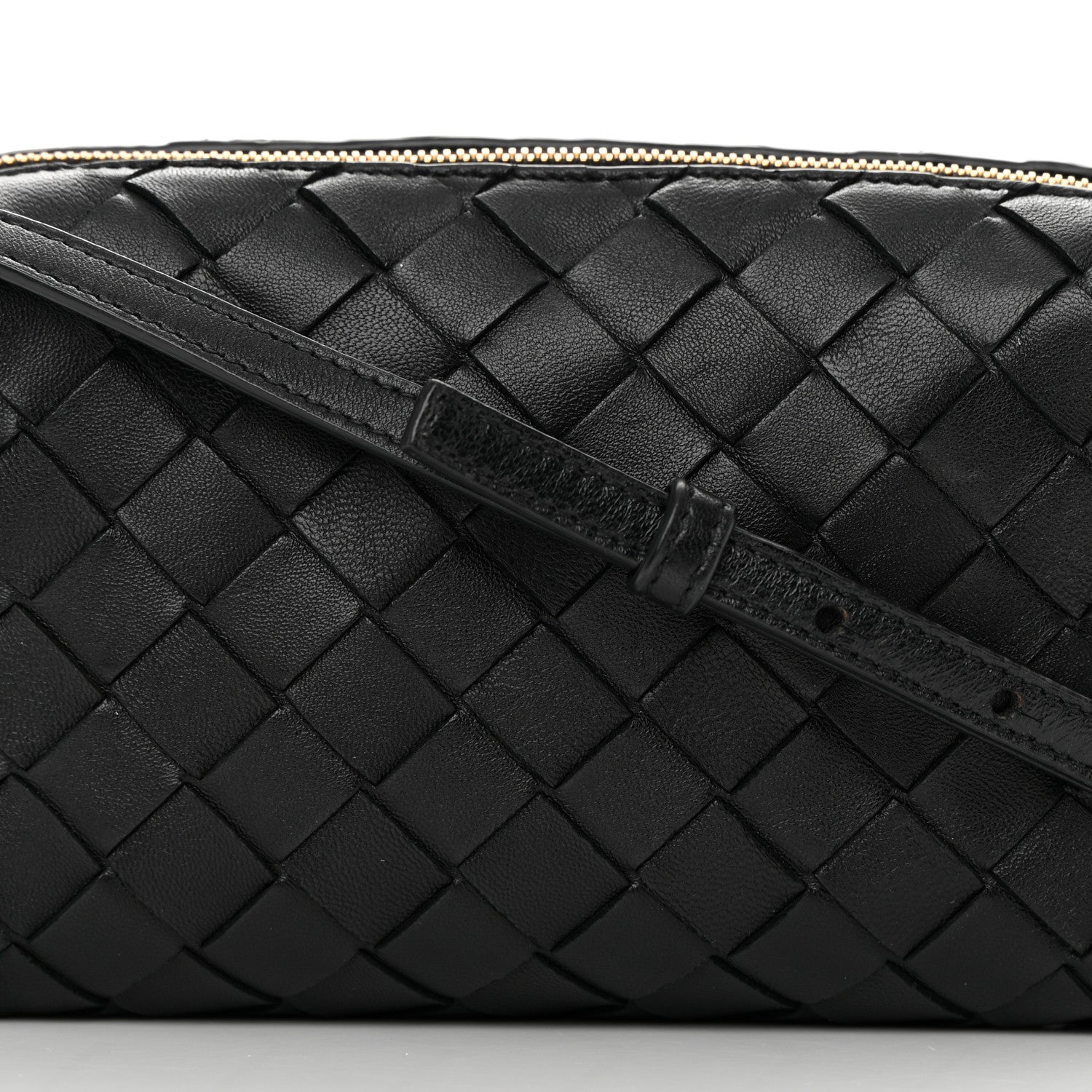 Bottega Veneta Nappa Intrecciato Nodini Mini Crossbody Black 8 of 11