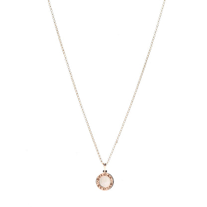 Bulgari 18K Rose Gold Mother of Pearl BVLGARI BVLGARI Pendant Necklace 1 of 7