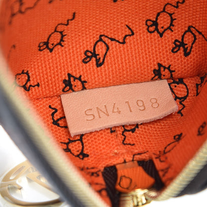 Louis Vuitton Catogram Elizabeth Pouch Orange Marron 6 of 9