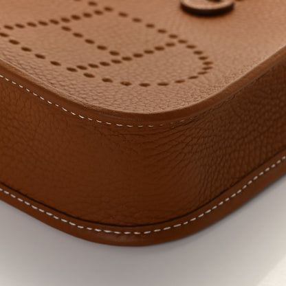 Hermes Taurillon Clemence Evelyne TPM Gold 8 of 9